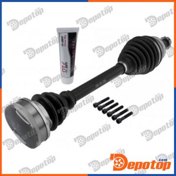 Demi-Arbre de Transmission MTM gauche pour VW | NPW-VW-191, 6C0407271E